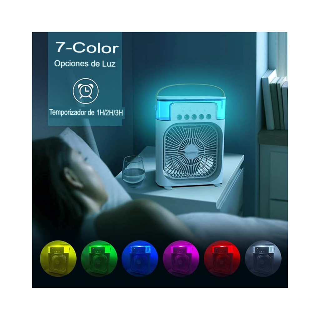 Ventilador Humidificador Aire 3 En 1